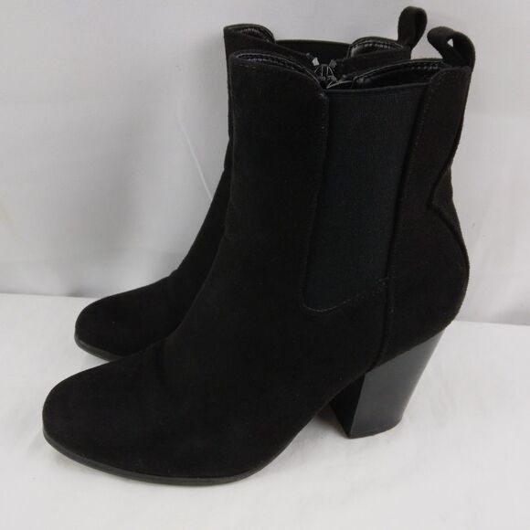 Jessica Cline AURORA Black Boots Booties Witchy Fairy Goth Vampire Womens 7 M - Picture 4 of 12